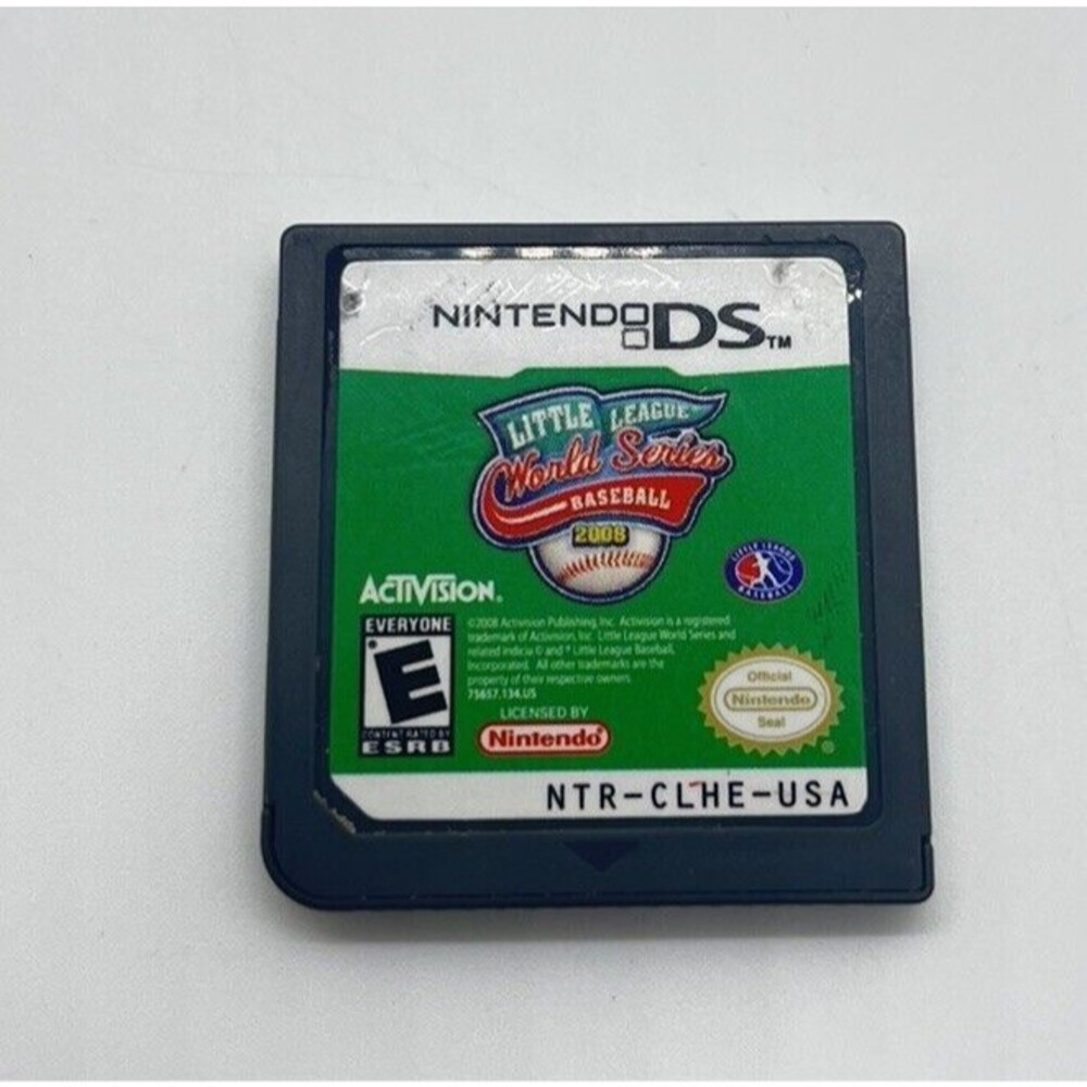 LITTLE LEAGUE WORLD SERIES BASEBALL 2008 NINTENDO DS GAME - CARD ONLY